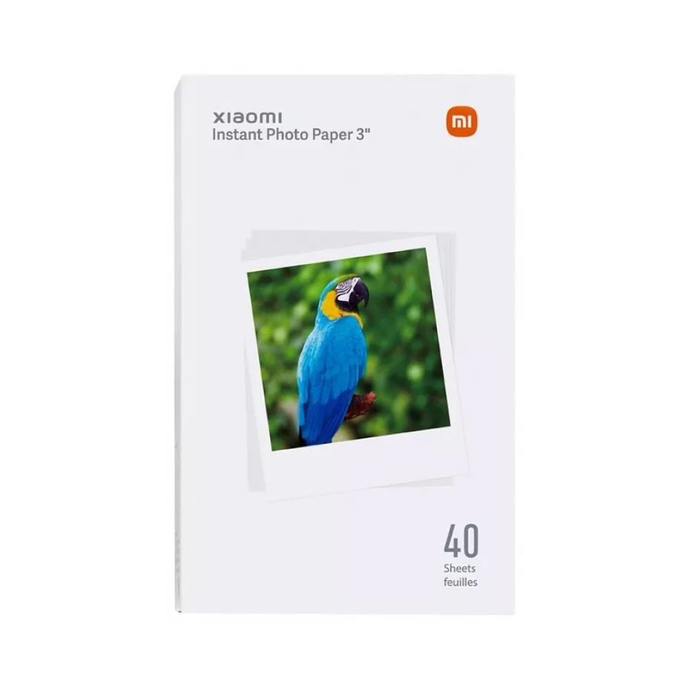 Бумага для фотопринтера Xiaomi Instant Photo Paper 3" (40 листов)